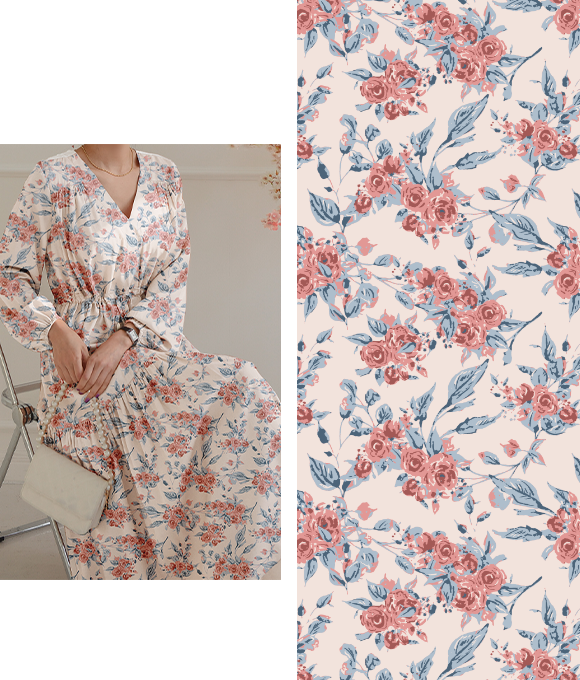 Project Theme: Original Collection of Floral Patterns Vol.10