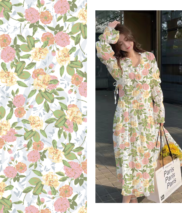Project Theme: Original Collection of Floral Patterns Vol.10