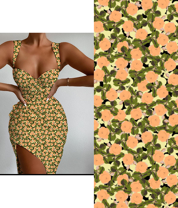 Project Theme: Original Collection of Floral Patterns Vol.10
