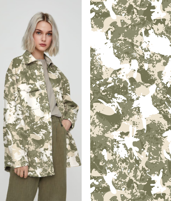 Moda Masculina "Camuflaje de Pantano"