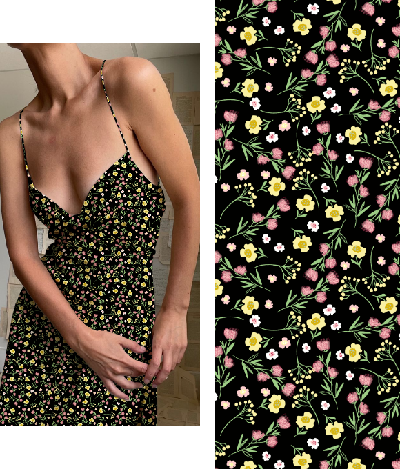 MiHui Original Floral Girl