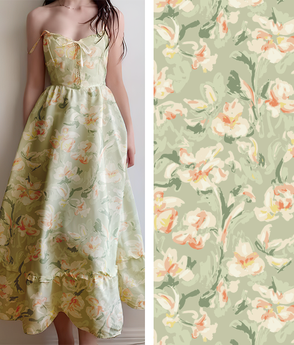 Project Theme: Original Collection of Floral Patterns Vol.10