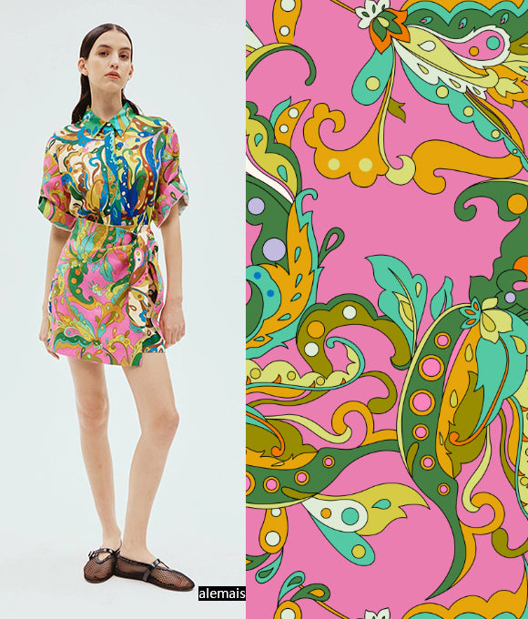 Colección de Estampados de Grandes Marcas Vol.199