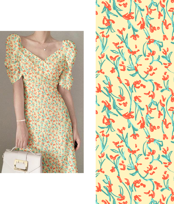 MiHui Original Floral Girl