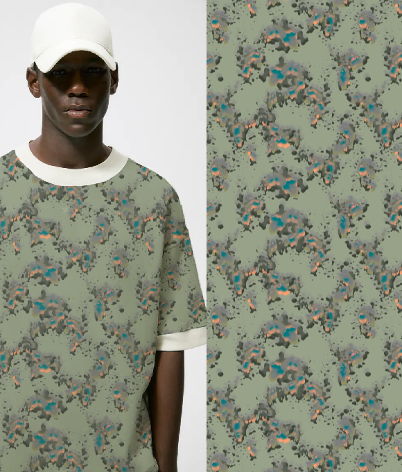 Moda Masculina "Camuflaje de Pantano"