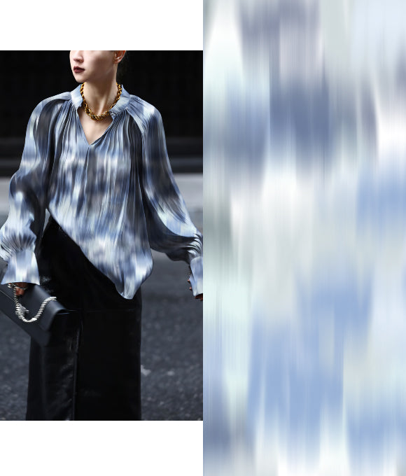 Proyecto de Moda: "米绘专题水之物语" (El Relato del Agua)