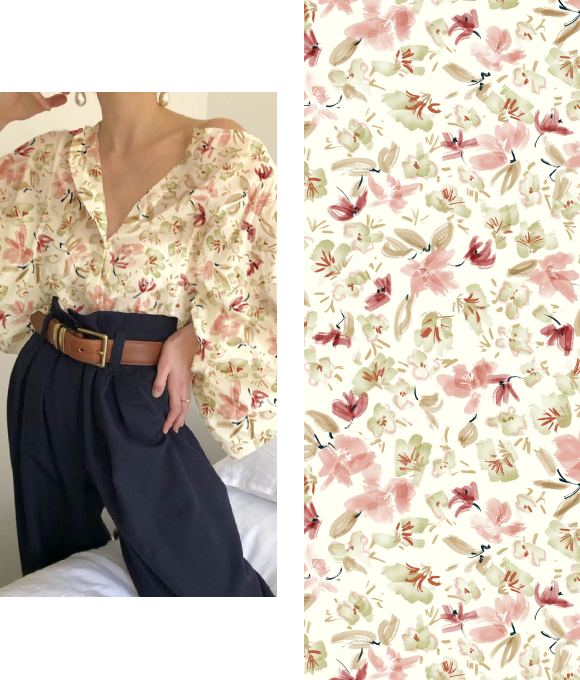 La colección FLORAL '原创碎花合集' Vol.12