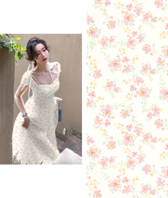 Colección Original de Estampados de Flores Pequeñas Vol.21 (原创碎花合集Vol.21)
