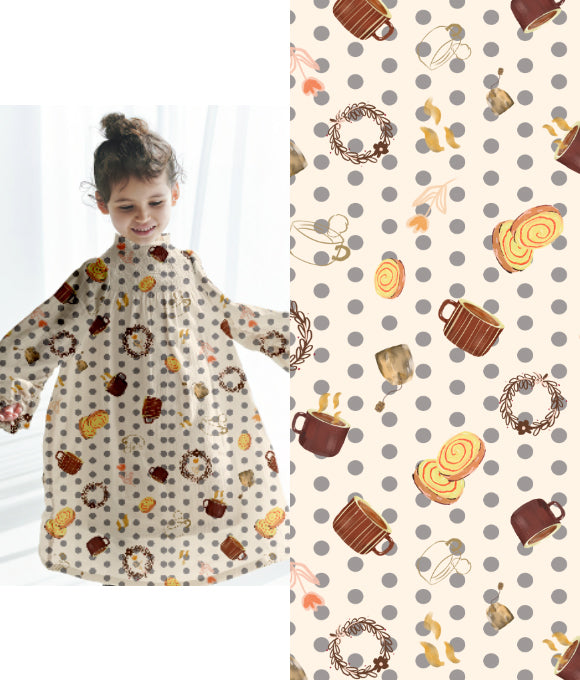 Proyecto de Moda Infantil: "儿童咖啡馆" (Cafetería para Niños)