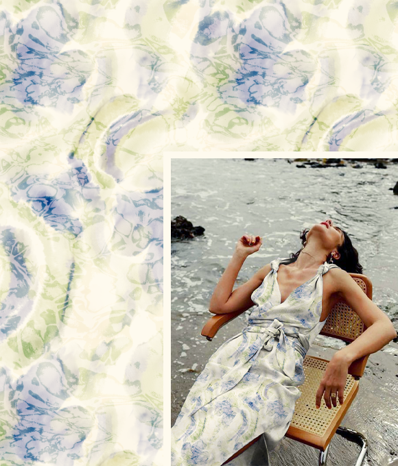 Proyecto de Moda: "米绘专题水之物语" (El Relato del Agua)