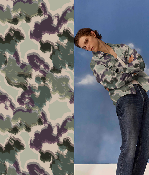 Moda Masculina "Camuflaje de Pantano"