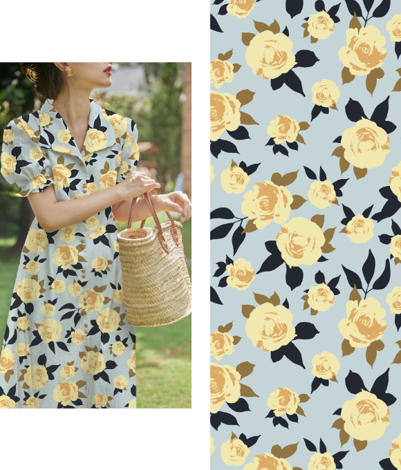Project Theme: Original Collection of Floral Patterns Vol.10