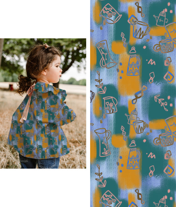 Proyecto de Moda Infantil: "儿童咖啡馆" (Cafetería para Niños)