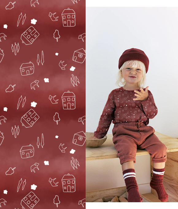 Proyecto de Moda Infantil: '家庭骄傲' (Family Pride)