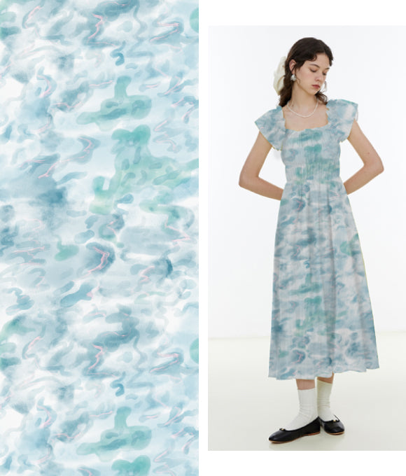 Proyecto de Moda: "米绘专题水之物语" (El Relato del Agua)