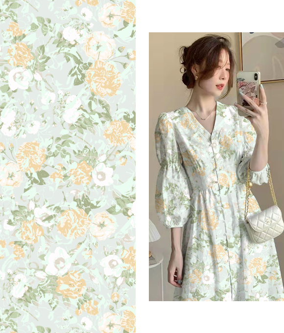 Project Theme: Original Collection of Floral Patterns Vol.10