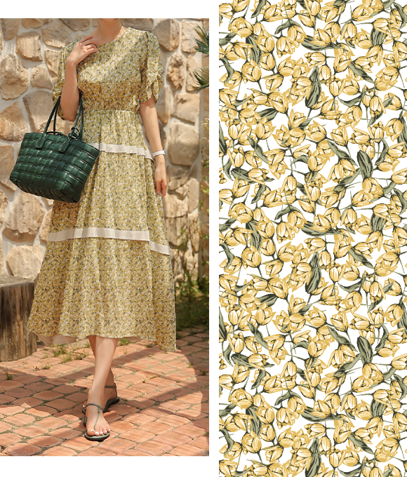 Project Theme: Original Collection of Floral Patterns Vol.10