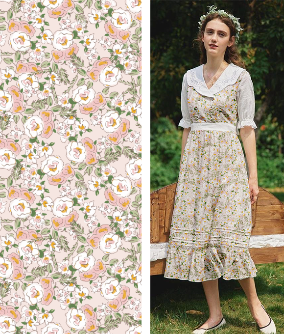 Project Theme: Original Collection of Floral Patterns Vol.10