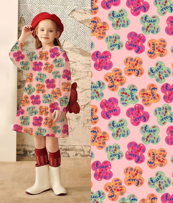 Proyecto de Moda Infantil: "摇摆扭动" (Bailar y Moverse)