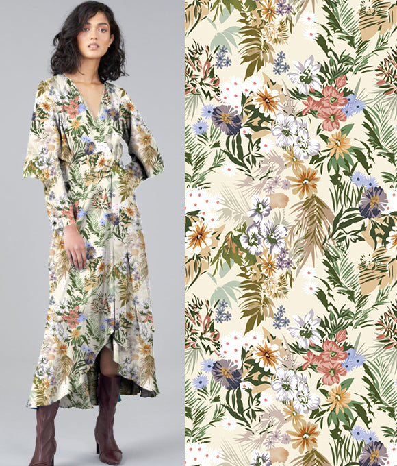 "Gran colección de patrones florales Vol.96"
