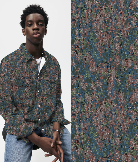 Moda Masculina "Camuflaje de Pantano"