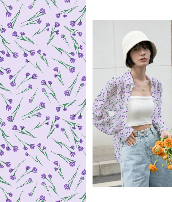 MiHui Original Floral Girl