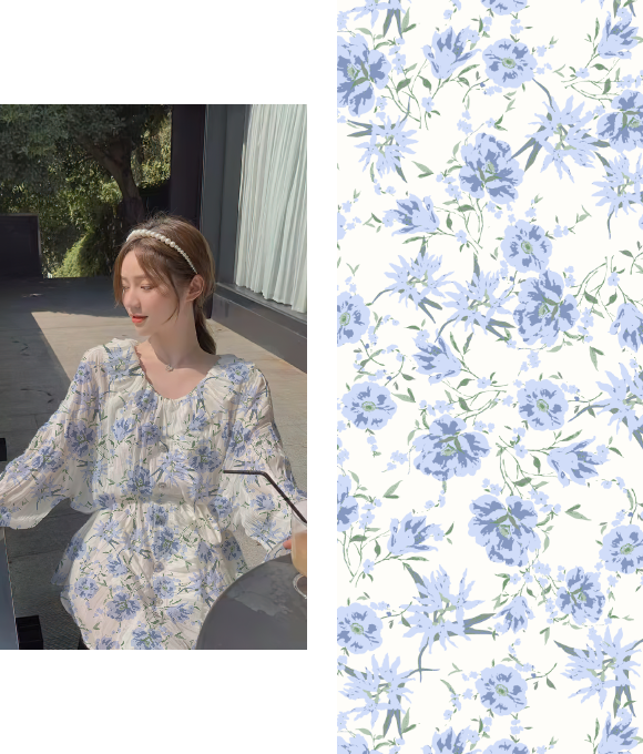 Project Theme: Original Collection of Floral Patterns Vol.10
