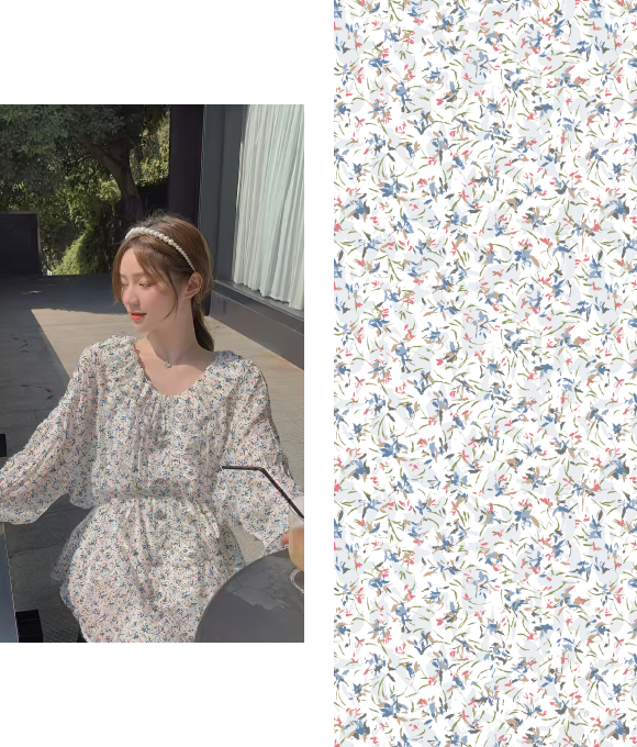 Project Theme: Original Collection of Floral Patterns Vol.10