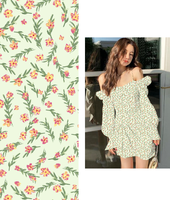 MiHui Original Floral Girl