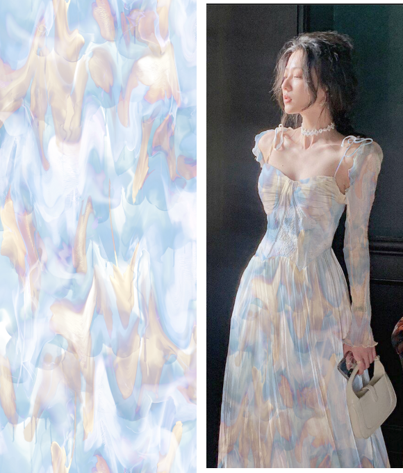 Proyecto de Moda: "米绘专题水之物语" (El Relato del Agua)