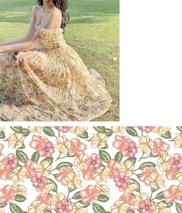 Project Theme: Original Collection of Floral Patterns Vol.10