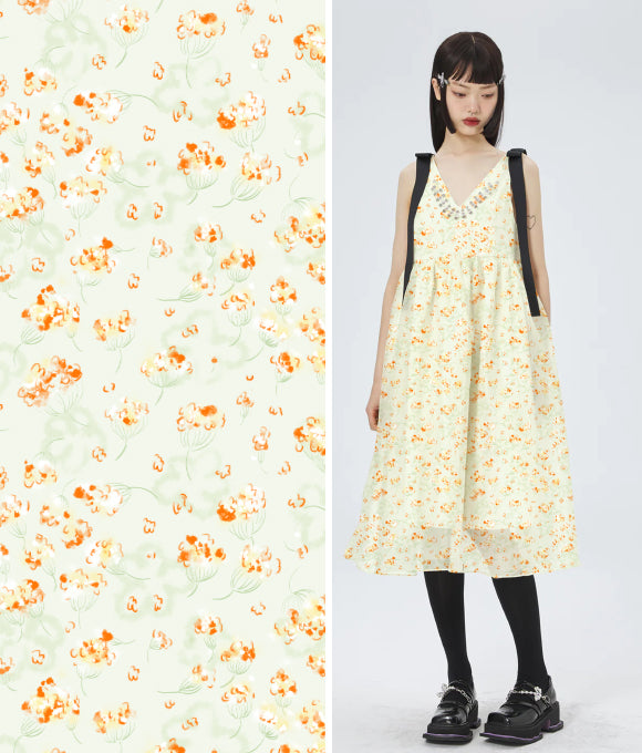 Colección Original de Estampados de Flores Pequeñas Vol.21 (原创碎花合集Vol.21)