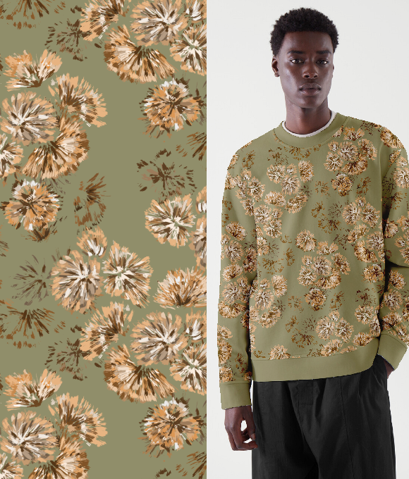 Moda Masculina "Camuflaje de Pantano"