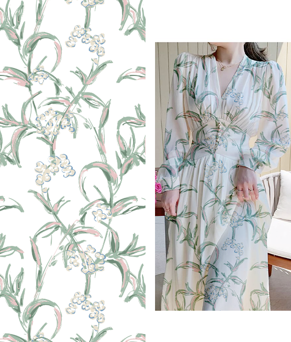 Project Theme: Original Collection of Floral Patterns Vol.10