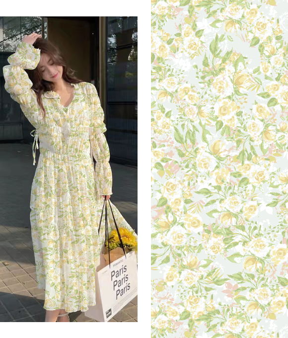 Project Theme: Original Collection of Floral Patterns Vol.10