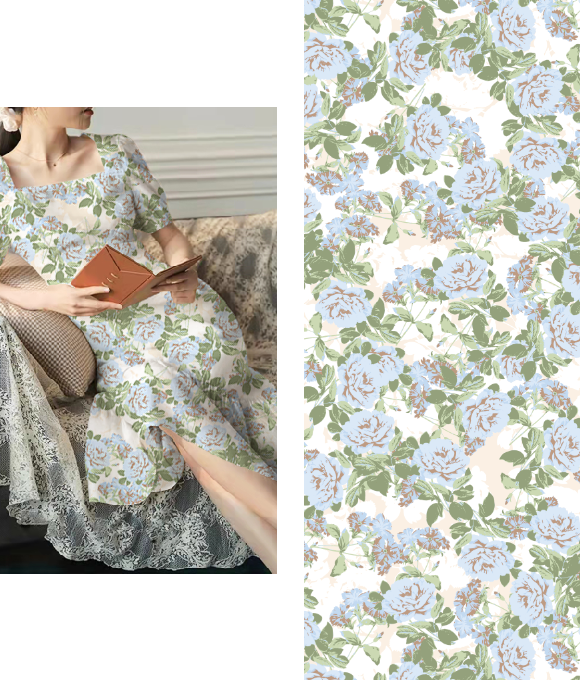 Project Theme: Original Collection of Floral Patterns Vol.10