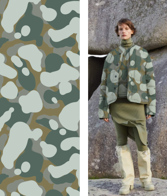 Moda Masculina "Camuflaje de Pantano"