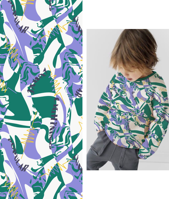 Proyecto de Moda Infantil: "摇摆扭动" (Bailar y Moverse)