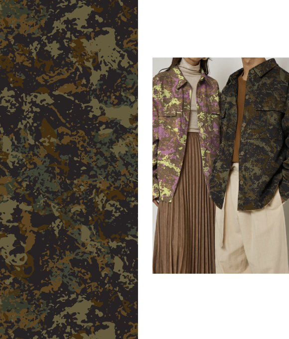 Moda Masculina "Camuflaje de Pantano"