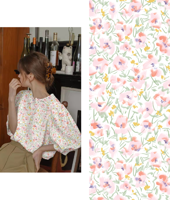 La colección FLORAL '原创碎花合集' Vol.12