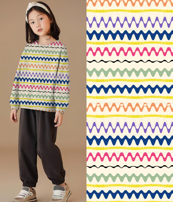 Proyecto de Moda Infantil: "摇摆扭动" (Bailar y Moverse)