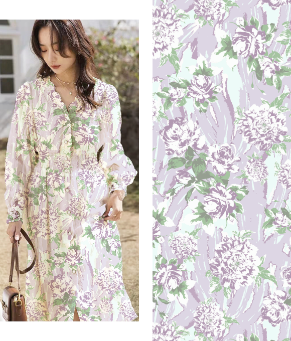 Project Theme: Original Collection of Floral Patterns Vol.10