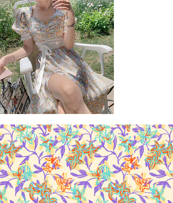 MiHui Original Floral Girl