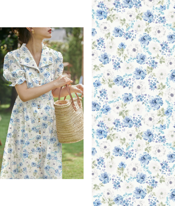 Project Theme: Original Collection of Floral Patterns Vol.10