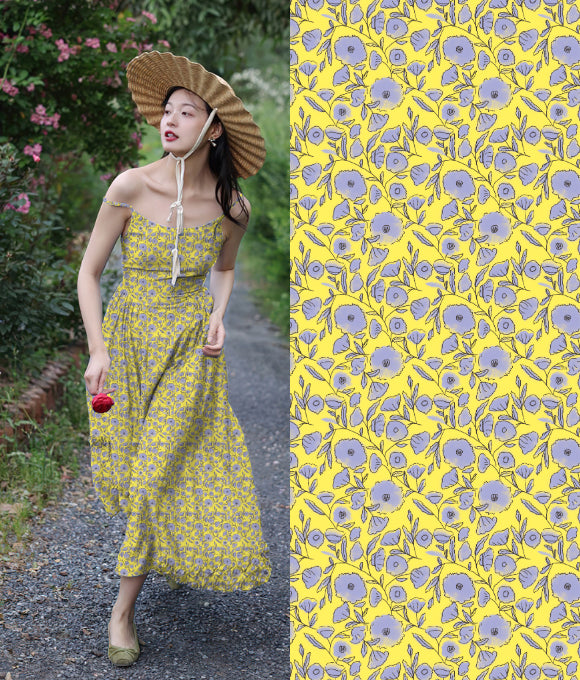 Colección Original de Estampados de Flores Pequeñas Vol.21 (原创碎花合集Vol.21)