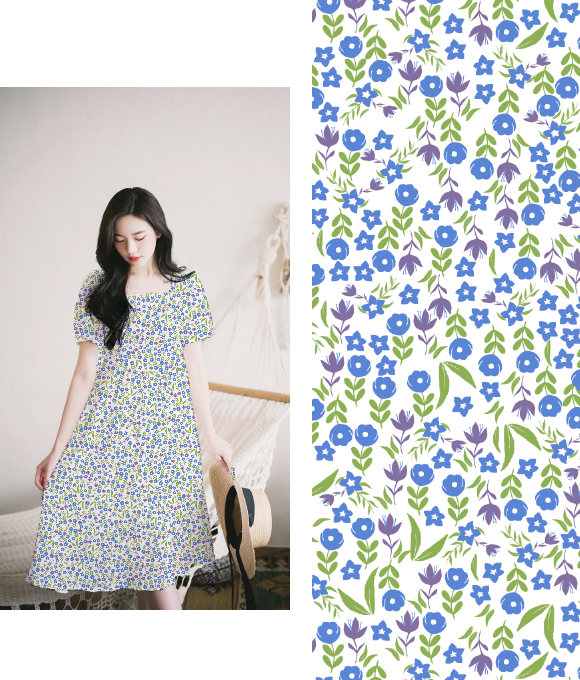 MiHui Original Floral Girl