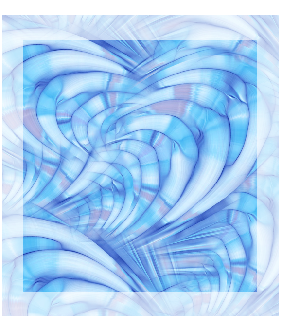 Flores en un espejo, luna en el agua