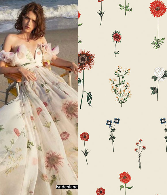 Colección de Patrones Florales Vol.82.