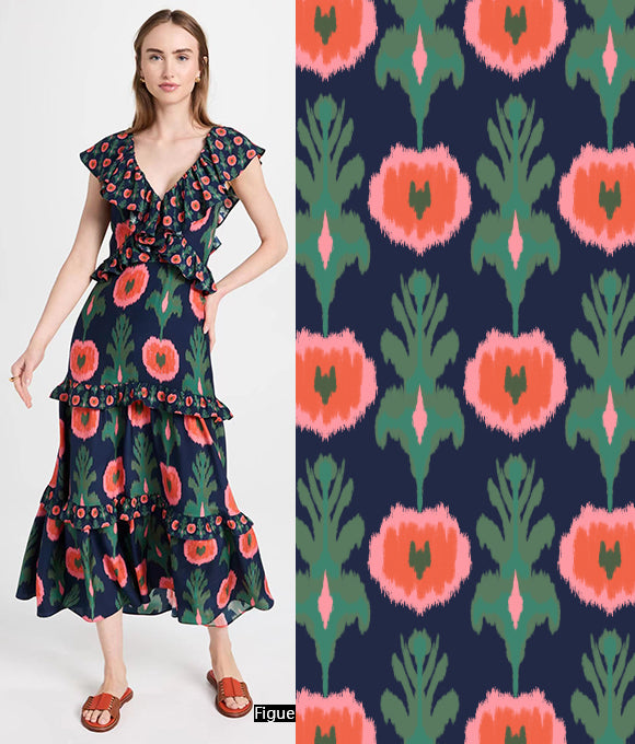 Colección de Patrones Florales Premium Vol.166