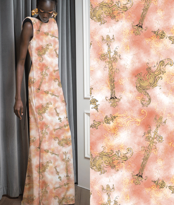 Diseño Original a Mano al Estilo Europeo